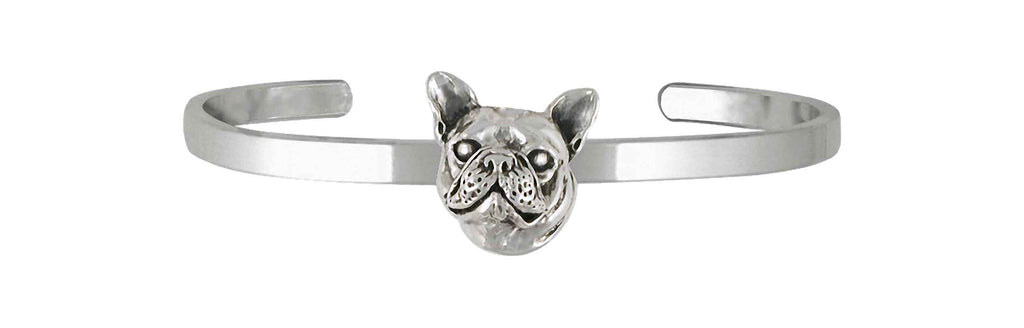French Bulldog Bracelet Handmade Sterling Silver Dog Jewelry FR11-HB