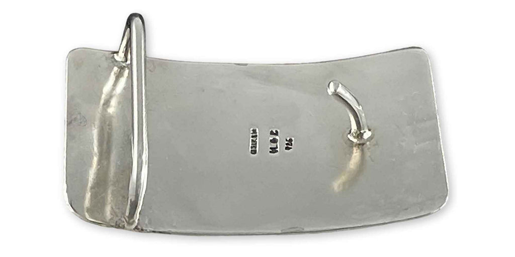 Lion Belt Buckle Sterling Silver Handmade Lion Jewelry  LO1-BK