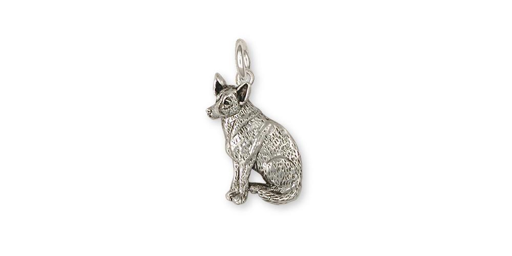 Australian Cattle Dog  Charms Australian Cattle Dog  Charm Sterling Silver Dog Jewelry Australian Cattle Dog  jewelry