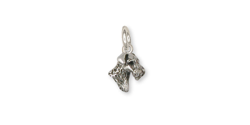 Airedale Terrier Charms Airedale Terrier Charm Sterling Silver Dog Jewelry Airedale Terrier jewelry