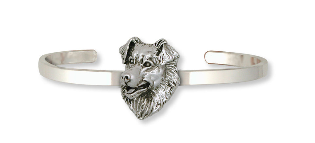 Australian Shepherd Charms Australian Shepherd Bracelet Sterling Silver Dog Jewelry Australian Shepherd jewelry