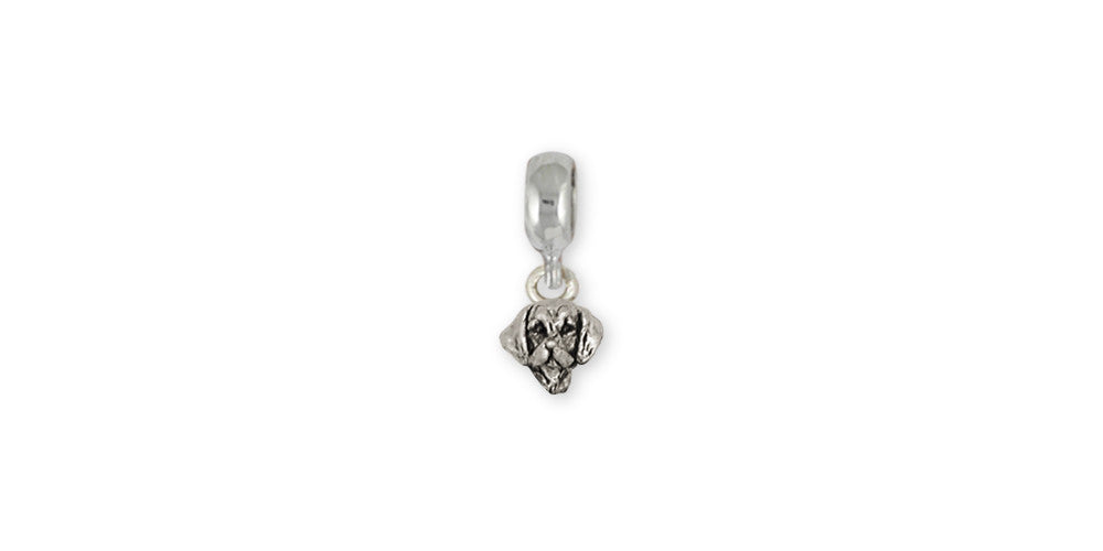 Beagle Charms Beagle Charm Slide Silver And Gold Dog Jewelry Beagle jewelry