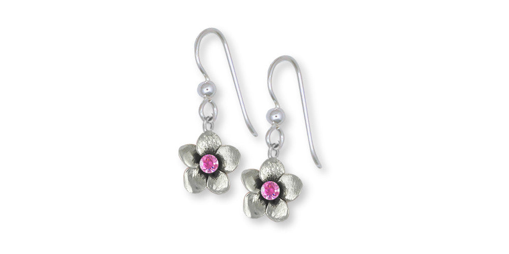 Cherry Blossom Charms Cherry Blossom Earrings Sterling Silver Flower Jewelry Cherry Blossom jewelry