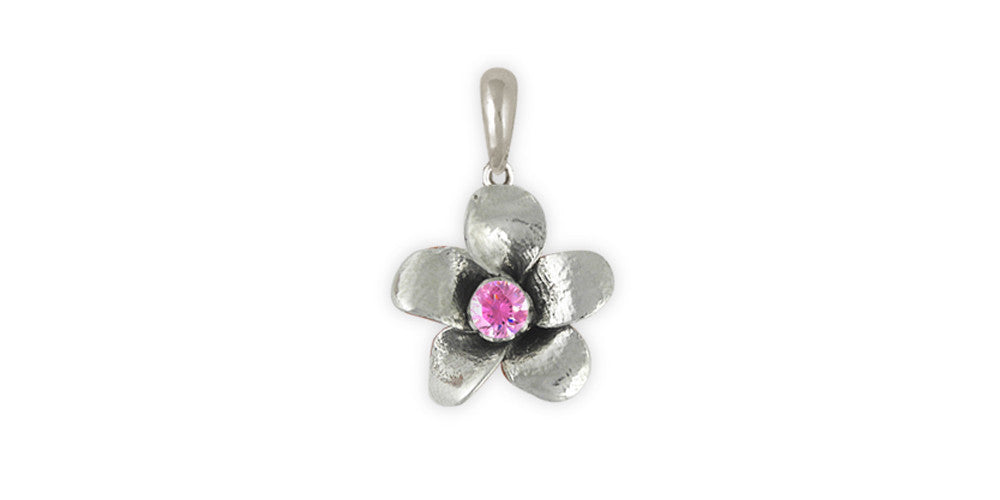 Cherry Blossom Charms Cherry Blossom Pendant Sterling Silver Flower Jewelry Cherry Blossom jewelry