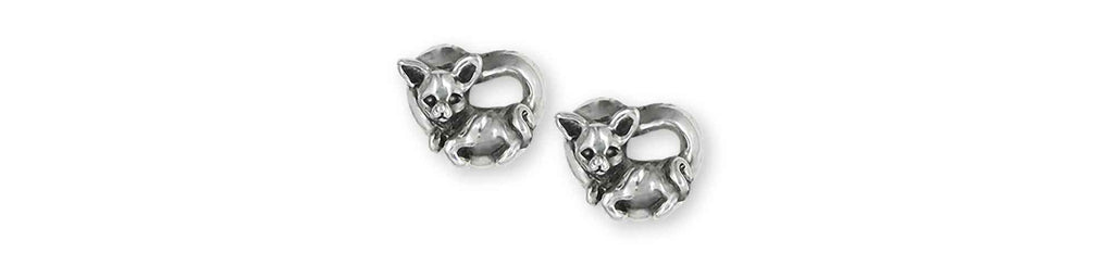 Chihuahua Charms Chihuahua Earrings Sterling Silver Chihuahua Jewelry Chihuahua jewelry