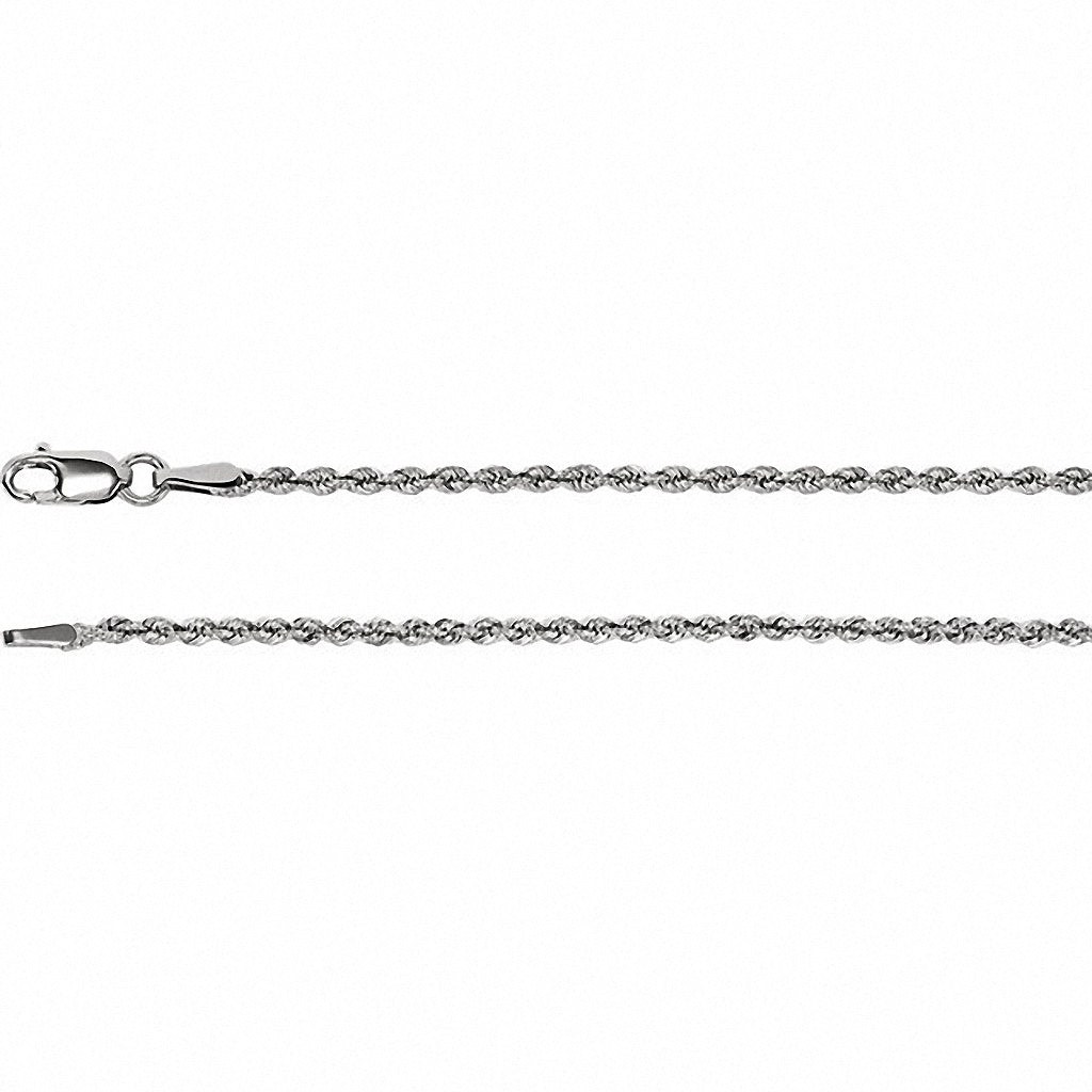 Rope Chain, 20 Inches Long 1.85 Mm  - Ch956 Charms Rope Chain, 20 Inches Long 1.85 Mm  - Ch956  Sterling Silver  Jewelry Rope Chain, 20 Inches Long 1.85 mm  - CH956 jewelry