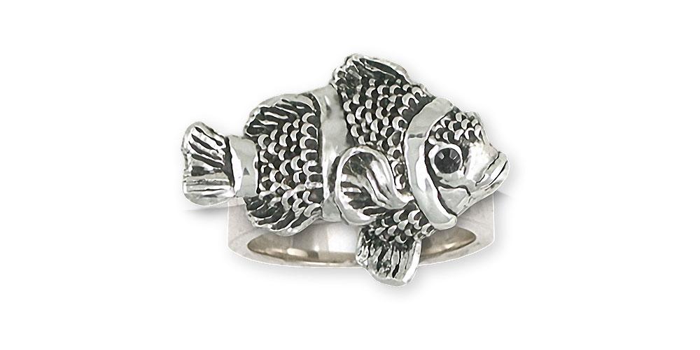 Clownfish Charms Clownfish Ring Sterling Silver Clownfish Jewelry Clownfish jewelry