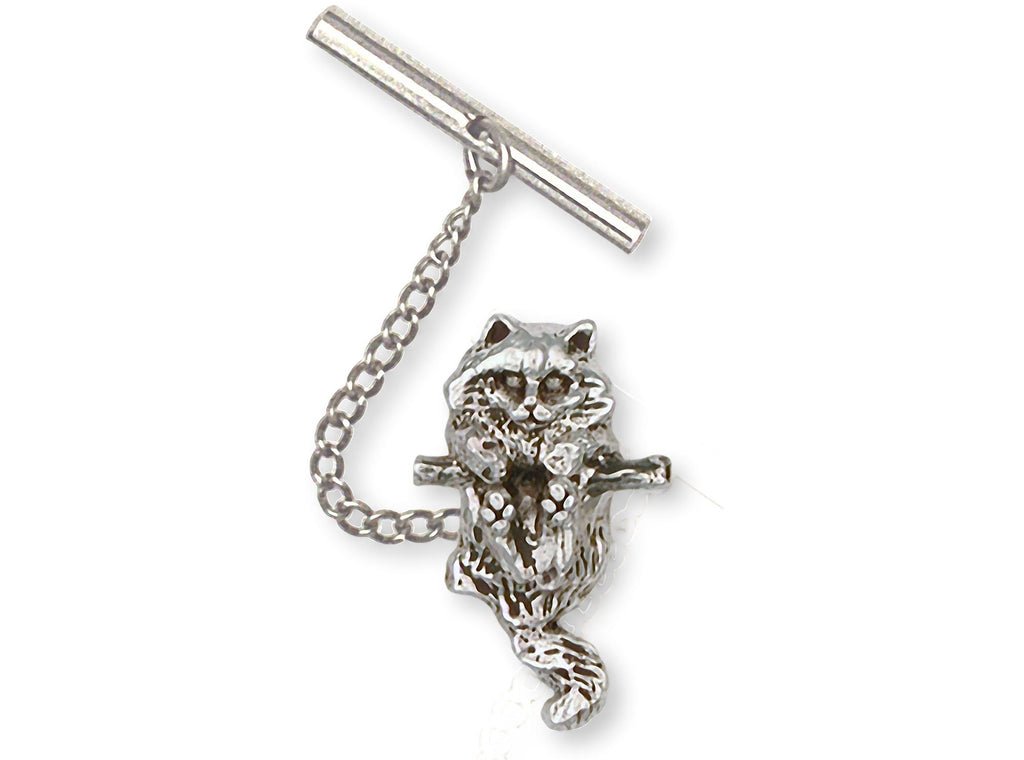 Cat Charms Cat Tie Tack Sterling Silver Cat Jewelry Cat jewelry