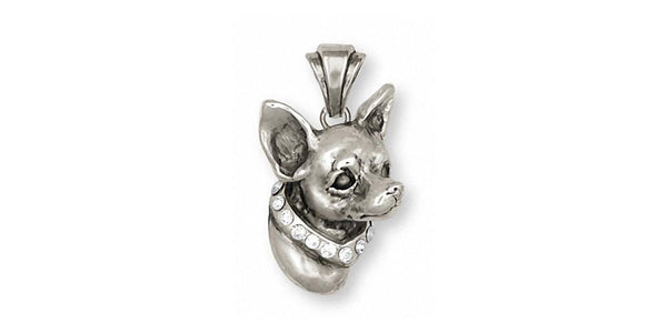  Esquivel and Fees Papillon Jewelry Sterling Silver Papillon  Charm Handmade Dog Jewelry PA1-C: Clothing, Shoes & Jewelry