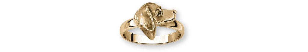 Dachshund Charms Dachshund Ring 14k Yellow Gold Dachshund Jewelry Dachshund jewelry