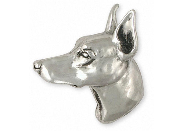 NEWEI Orecchini Acrilico Nero Doberman Pinscher – Gioielli Moda Regalo Per Ragazze E Donne