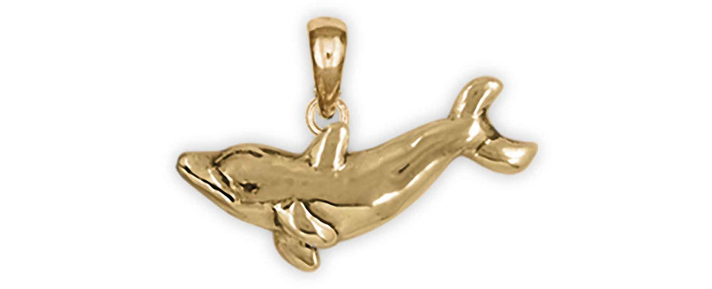 Dolphin Charms Dolphin Pendant 14k Yellow Gold Dolphin Jewelry Dolphin jewelry