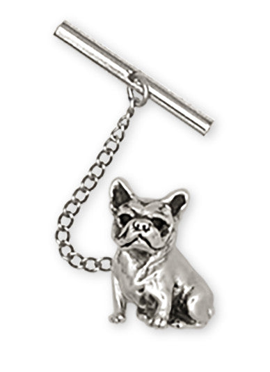 French Bulldog Tie Tack Handmade Sterling Silver Dog Jewelry DO9-TT