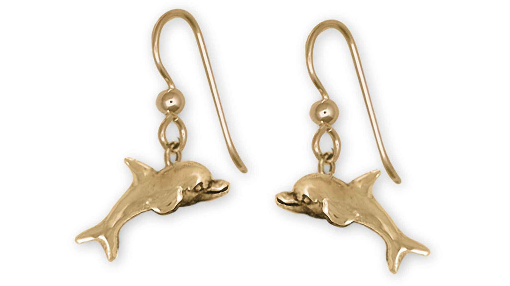 Dolphin Charms Dolphin Earrings 14k Gold Vermeil Dolphin Jewelry Dolphin jewelry