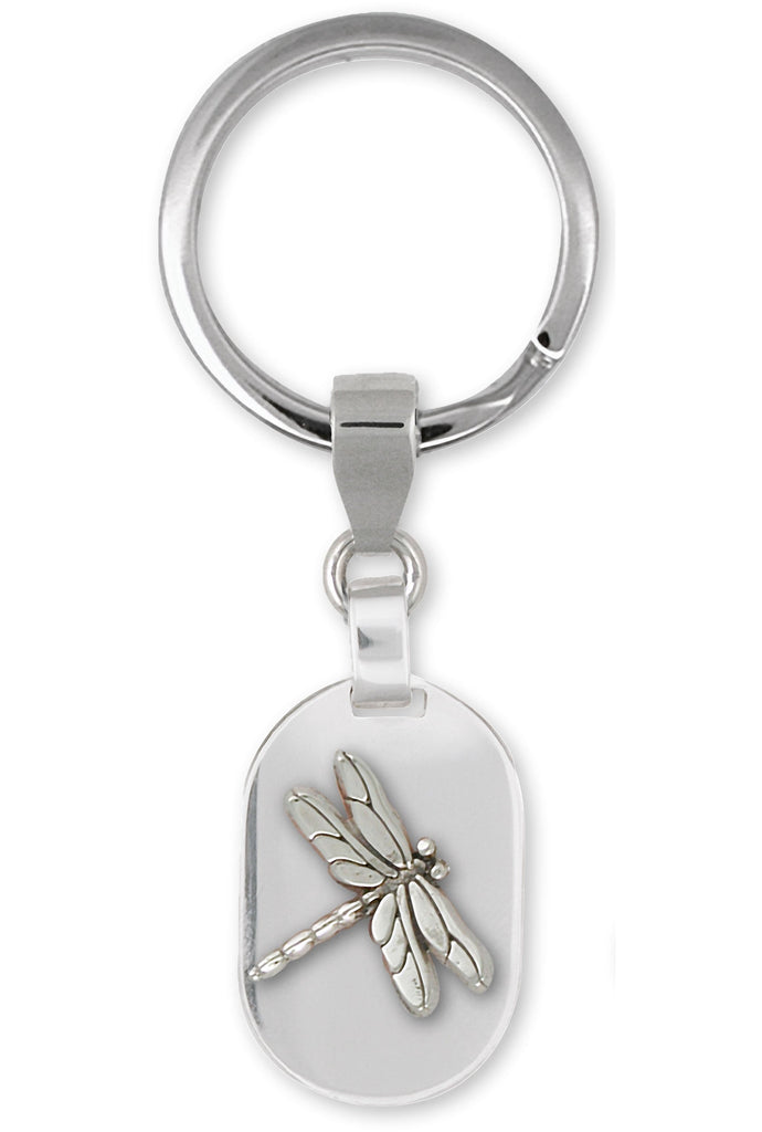 Dragonfly Charms Dragonfly Key Ring Sterling Silver Dragonfly Jewelry Dragonfly jewelry
