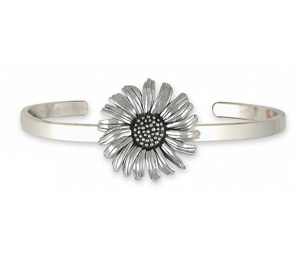 Daisy Charms Daisy Bracelet Sterling Silver Flower Jewelry Daisy jewelry