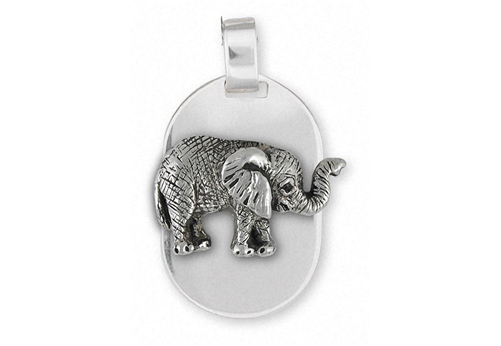Elephant Charms Elephant Pendant Sterling Silver Wildlife Jewelry Elephant jewelry