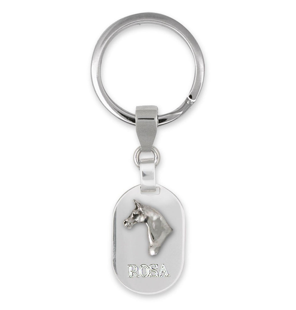 Horse Charms Horse Key Ring Sterling Silver Horse Jewelry Horse jewelry
