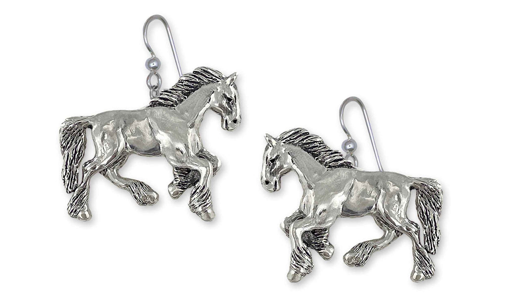 Clydesdale  Charms Clydesdale  Earrings Sterling Silver Draft Horse Jewelry Clydesdale  jewelry