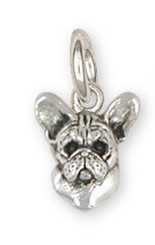 French Bulldog Charm Handmade Sterling Silver Dog Jewelry FR26-C