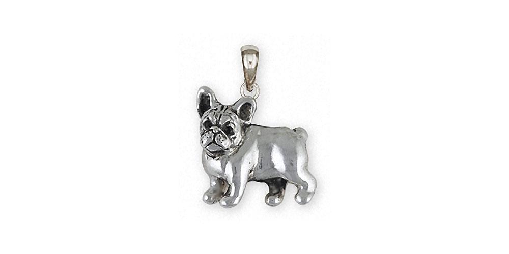 French Bulldog Charms French Bulldog Pendant Sterling Silver Frenchie Jewelry French Bulldog jewelry