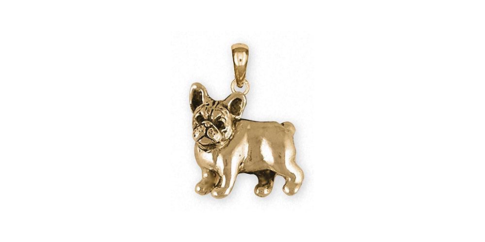 French Bulldog Charms French Bulldog Pendant 14k Gold Frenchie Jewelry French Bulldog jewelry