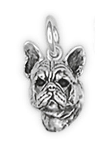 French Bulldog Charm Handmade Sterling Silver Dog Jewelry FR6-C