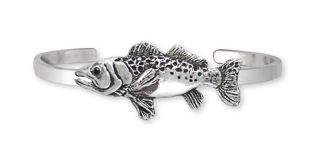 Trout Charms Trout Bracelet Sterling Silver Fish Jewelry Trout jewelry