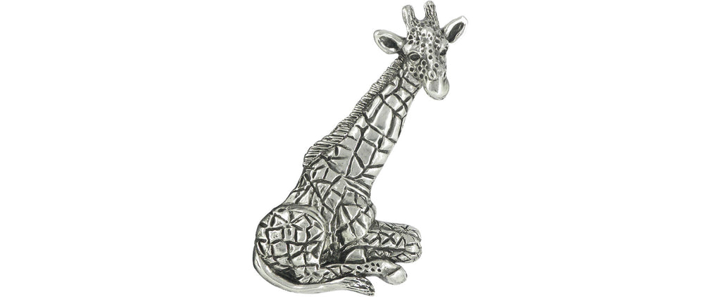 Giraffe Charms Giraffe Brooch Pin Sterling Silver Giraffe Jewelry Giraffe jewelry