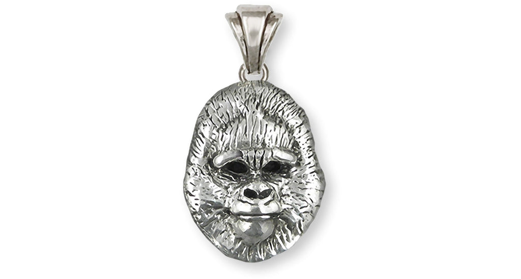 Gorilla Charms Gorilla Pendant Sterling Silver Gorilla Jewelry Gorilla jewelry