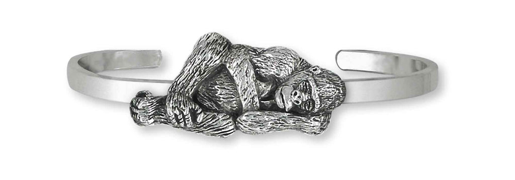 Gorilla Charms Gorilla Bracelet Sterling Silver Gorilla Jewelry Gorilla jewelry