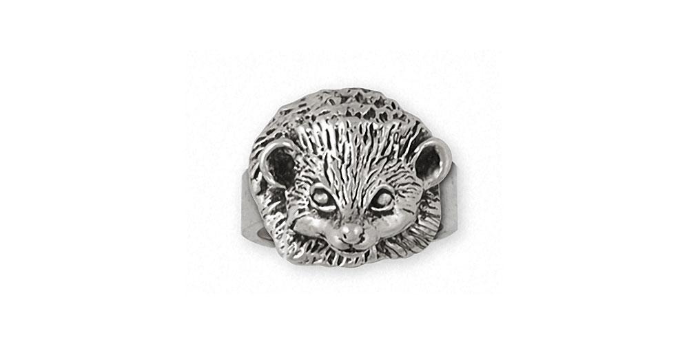 Hedgehog Charms Hedgehog Ring Sterling Silver Hedgehog Jewelry Hedgehog jewelry
