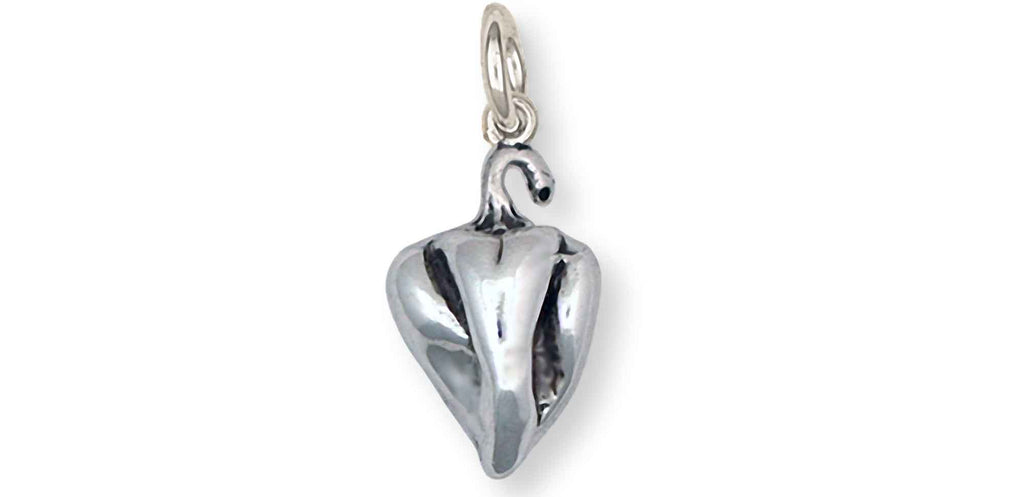 Pepper Charms Pepper Charm Sterling Silver Chile Pepper Jewelry Pepper jewelry