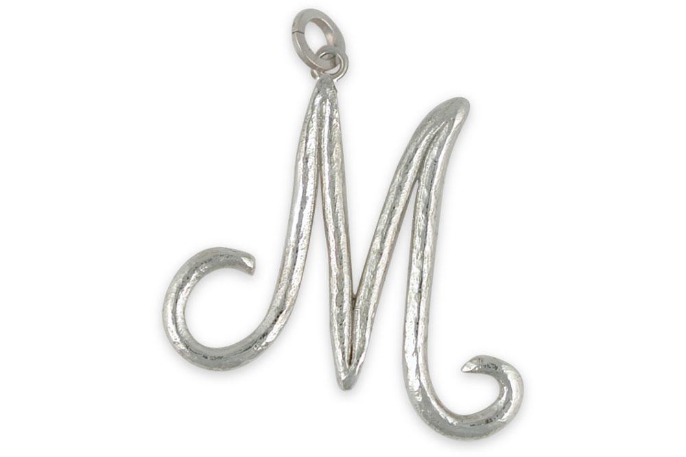 Initial Charms Initial Pendant Sterling Silver Personalized Initial Jewelry Initial jewelry