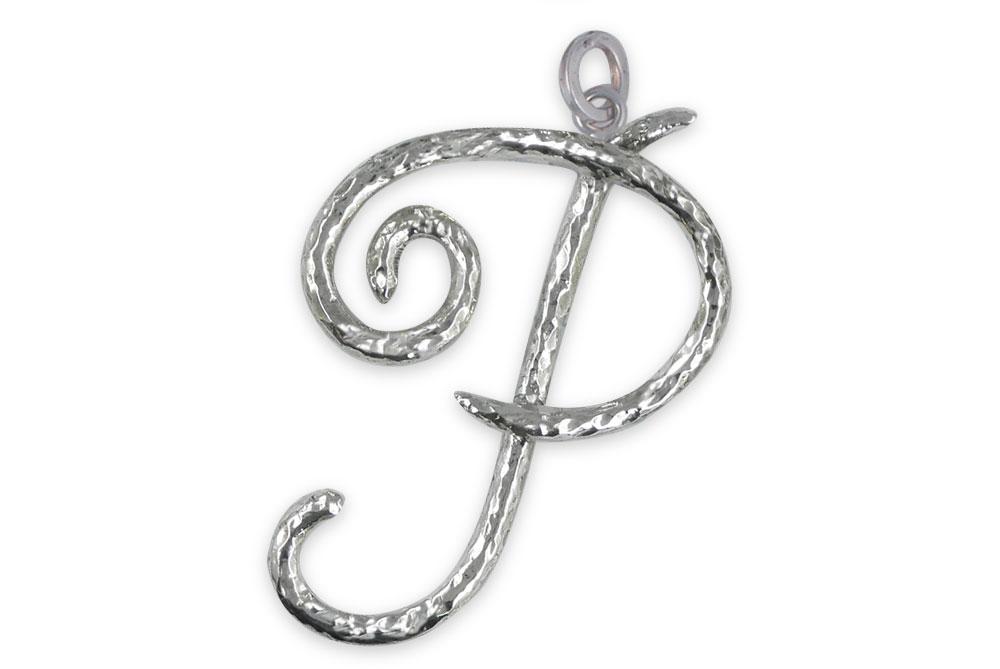 Initial Charms Initial Pendant Sterling Silver Personalized Initial Jewelry Initial jewelry