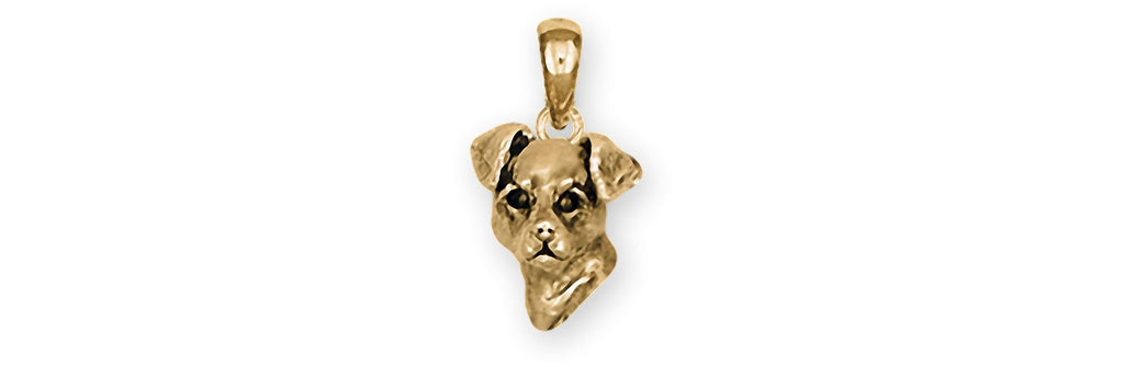 Jack Russell Terrier Charms Jack Russell Terrier Pendant 14k Gold Jack Russell Terrier Jewelry Jack Russell Terrier jewelry