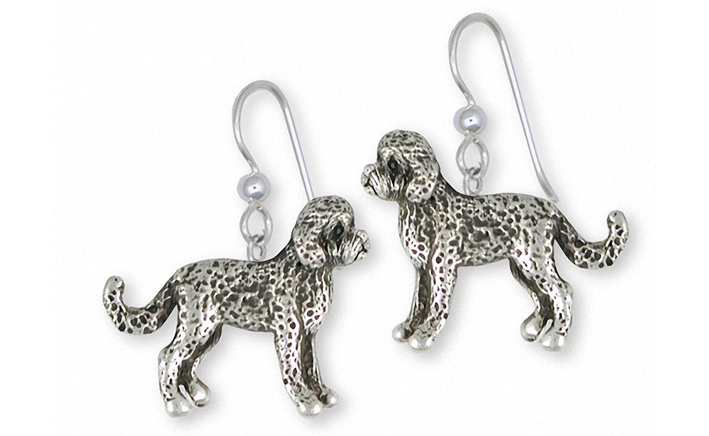 Labradoodle Charms Labradoodle Earrings Sterling Silver Dog Jewelry Labradoodle jewelry
