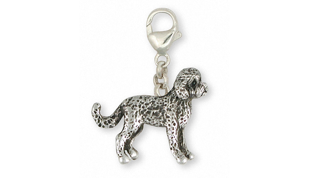 Labradoodle Charms Labradoodle Zipper Pull Sterling Silver Dog Jewelry Labradoodle jewelry