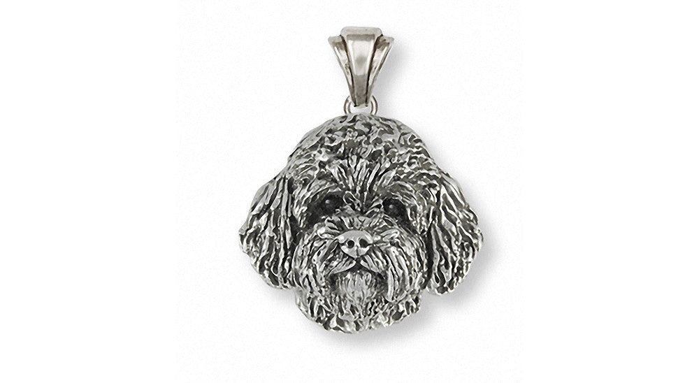 Labradoodle Charms Labradoodle Pendant Sterling Silver Dog Jewelry Labradoodle jewelry
