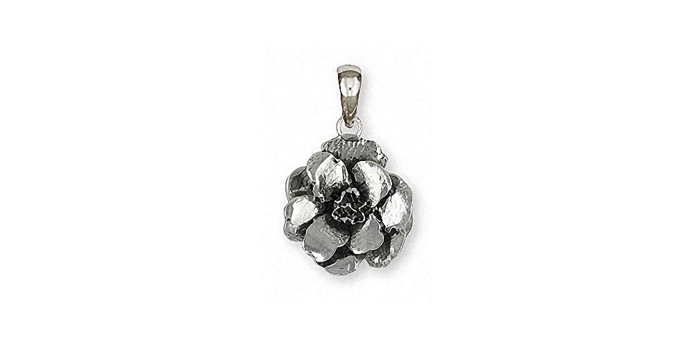 Larkspur Charms Larkspur Pendant Sterling Silver Flower Jewelry Larkspur jewelry