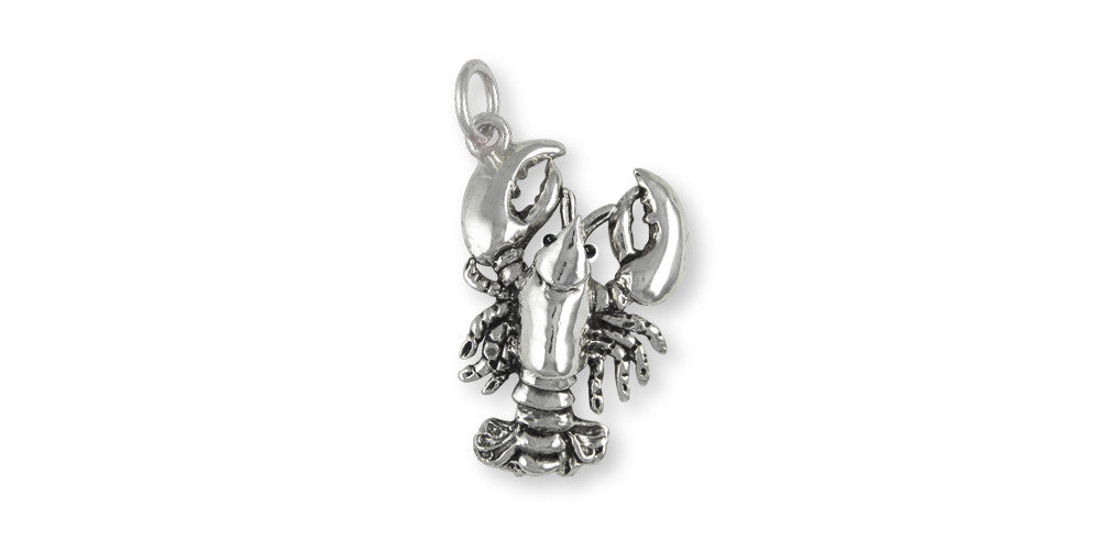 Lobster Charms Lobster Charm Sterling Silver Sealife Jewelry Lobster jewelry