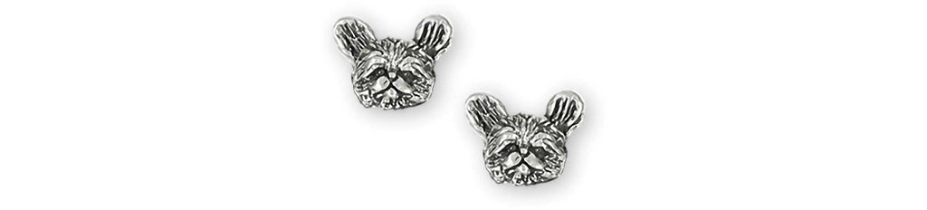 Lhasa Apso Charms Lhasa Apso Earrings Sterling Silver Lhasa Jewelry Lhasa Apso jewelry