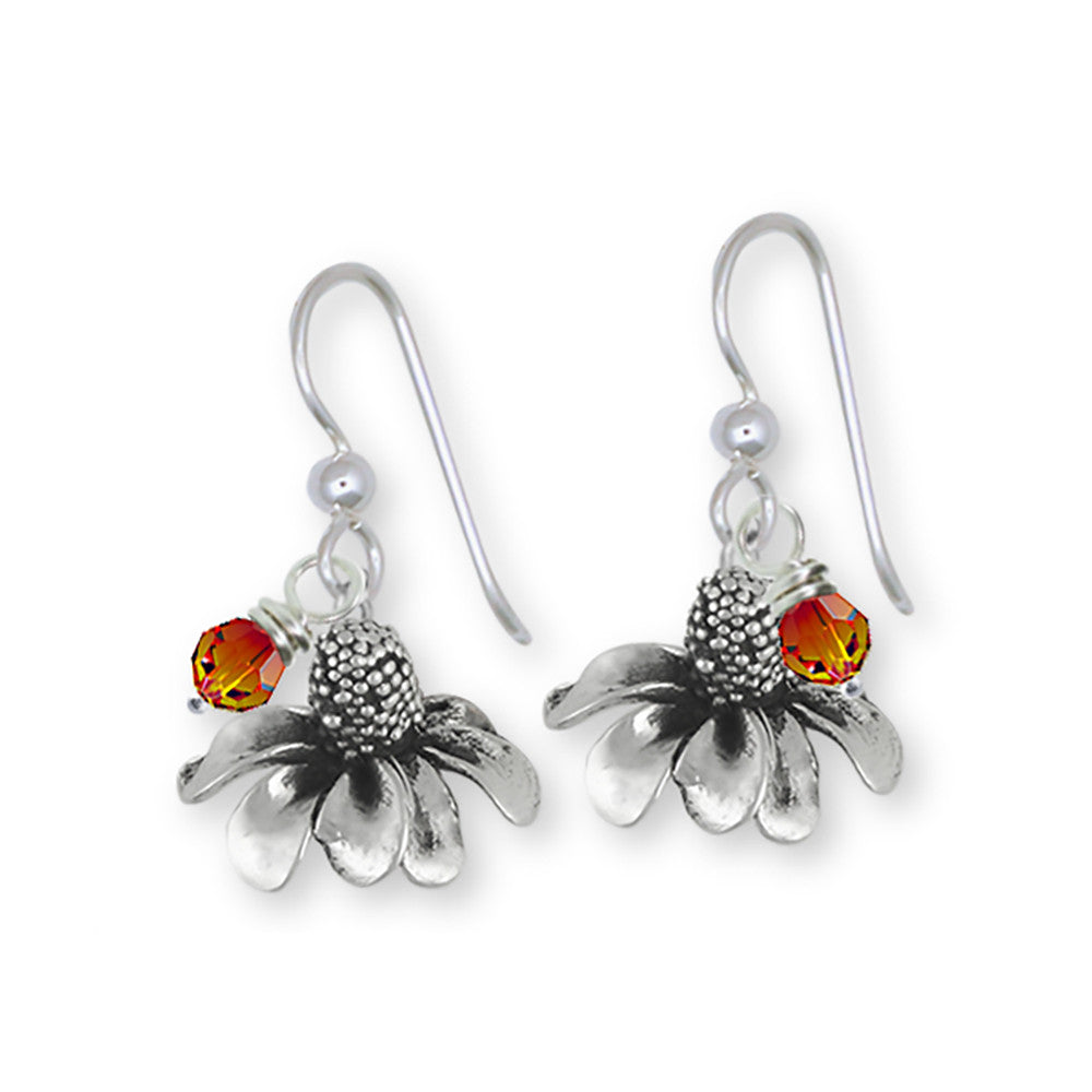 Mexican Hat Charms Mexican Hat Earrings Sterling Silver Flower Jewelry Mexican Hat jewelry
