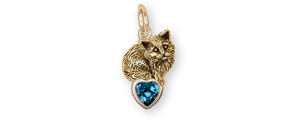 Cat Charms Cat Charm 14k Gold Cat Jewelry Cat jewelry