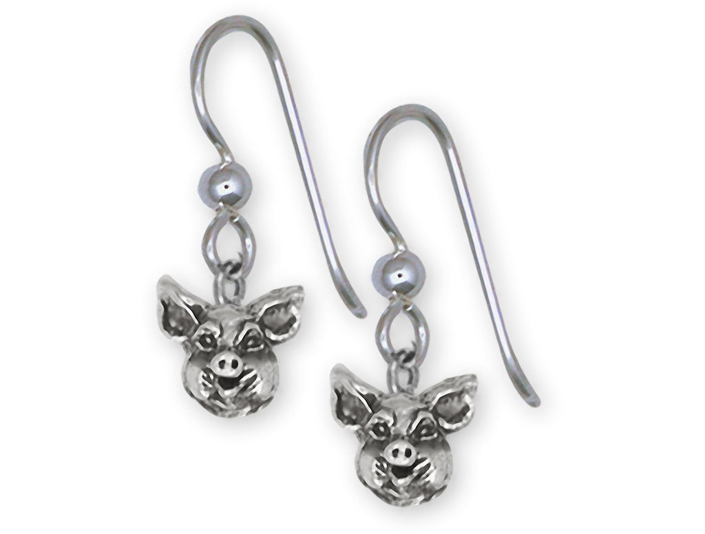 Pig Charms Pig Earrings Sterling Silver Pig Jewelry Pig jewelry