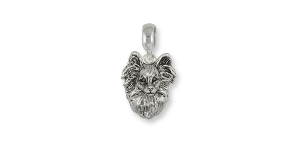 Papillon Angel Dog Pendant Sterling Silver, Esquivel and Fees