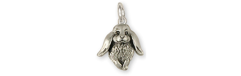 Rabbit Charms Rabbit Charm Sterling Silver Bunny Rabbit Jewelry Rabbit jewelry