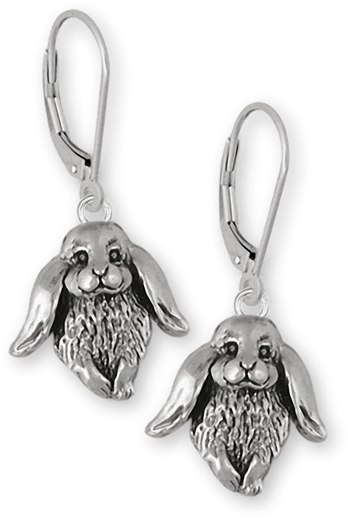 Rabbit Charms Rabbit Earrings Sterling Silver Bunny Rabbit Jewelry Rabbit jewelry