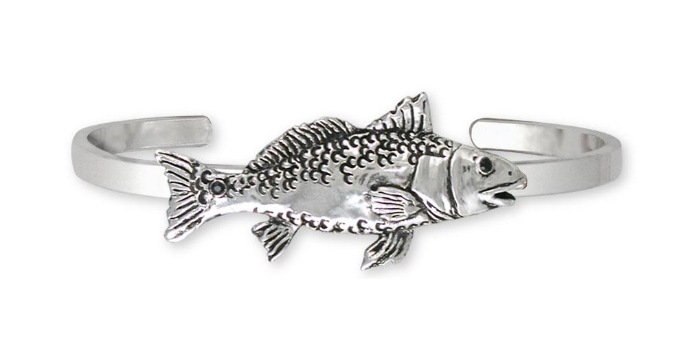 Redfish Charms Redfish Bracelet Sterling Silver Fish Jewelry Redfish jewelry