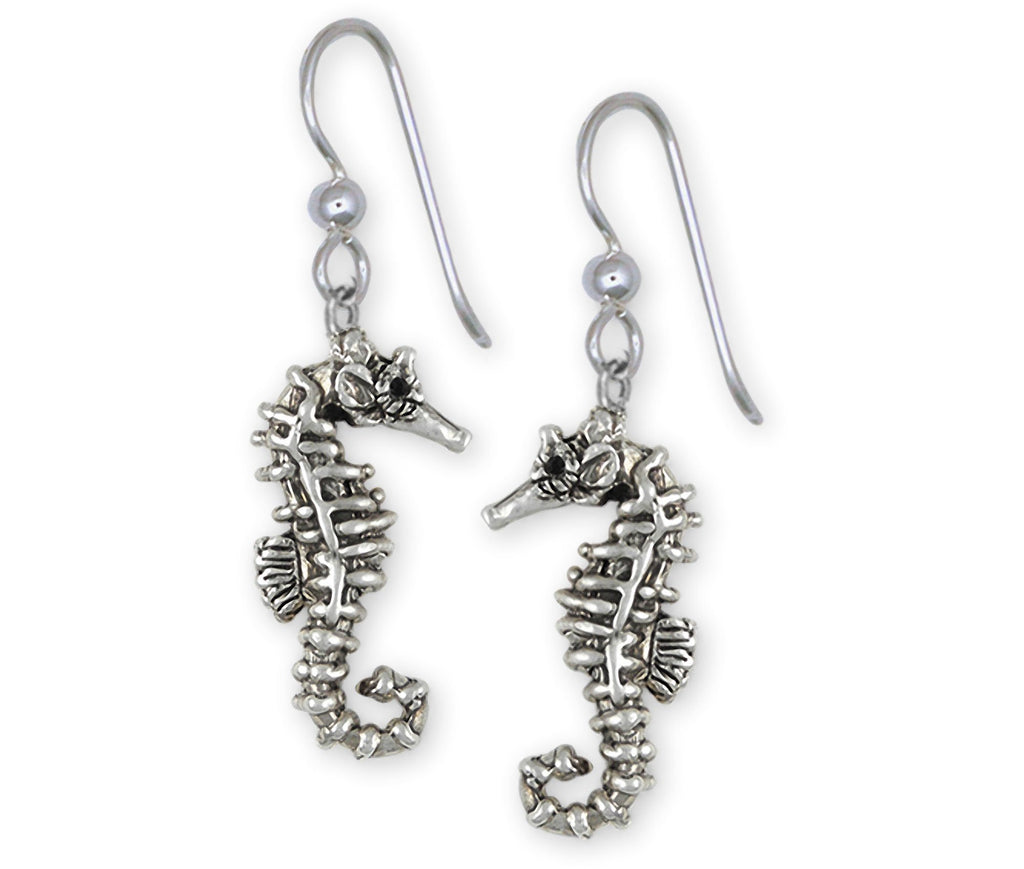 Seahorse Charms Seahorse Earrings Sterling Silver Sea Horse Jewelry Seahorse jewelry